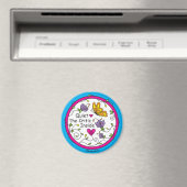 Quiet評論家Inside_Roundマグネット2.25" マグネット (インサイチュ (食洗機))