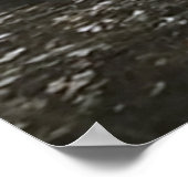 Quiet Autumn Lake – Scandinavian Edition ポスター (角)