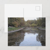 Quiet Autumn Lake – Scandinavian Edition ポストカード (正面/裏面)