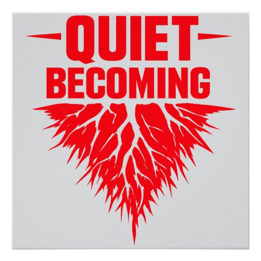 Quiet Becoming ポスター (正面)