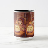 Quiet Before the Hatch ツートーンマグカップ (中央)