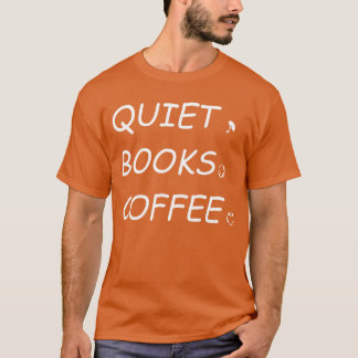 Quiet Books コーヒー文字 family Tシャツ