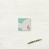 Quiet Botanicals Floral ポストイット (デスク上)