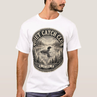 Quiet Catch Club Tシャツ – ヴィンテージ ルーン湖