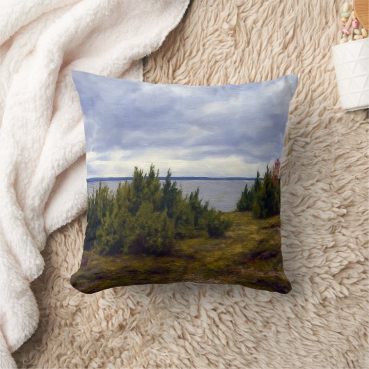 Quiet Coast of Vormsi クッション (ブランケット)