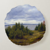 Quiet Coast of Vormsi ラウンドクッション (裏面)