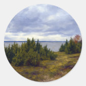 Quiet Coast of Vormsi ラウンドシール (正面)