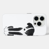 Quiet Companion – 禅インクの子犬 Case-Mate iPhoneケース (裏面 (横))