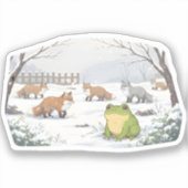 Quiet Curiosity シール (正面)