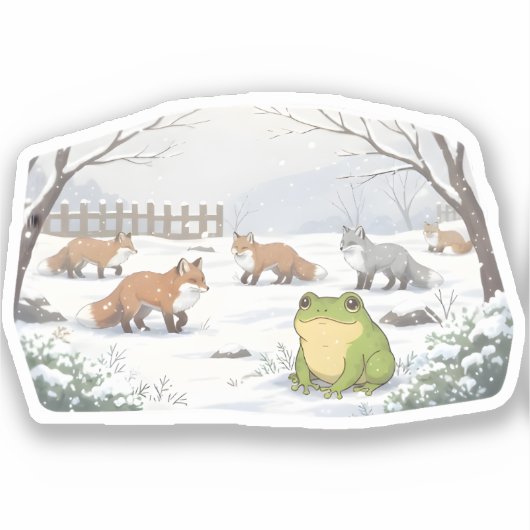 Quiet Curiosity シール (正面)