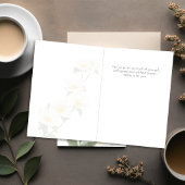 Quiet Dogwood Mothers Day Card カード