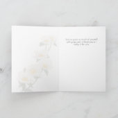Quiet Dogwood Mothers Day Card カード (内部)