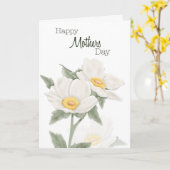 Quiet Dogwood Mothers Day Card カード (黄色い花)