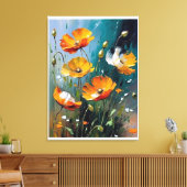 quiet energy Panel C キャンバスプリント (インサイチュ (リビング))