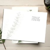 Quiet Eucalyptus — Minimal Get Well Card カード