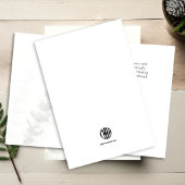 Quiet Eucalyptus — Minimal Get Well Card カード