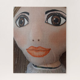 Quiet Gaze — Handcrafted Festival Figure in Flores ジグソーパズル