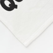 Quiet Ggy Funny Litical Meme Anti-trump Design  フリースブランケット (角)