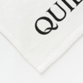 Quiet Ggy Meme Feminist Subtle Humor Protest Resis フリースブランケット (角)