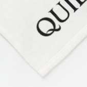 Quiet Ggy Meme Feminist Subtle Humor Protest Resis フリースブランケット (角)