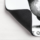 Quiet Ggy Meme Feminist Subtle Humor Protest Resis マウスパッド (コーナー)