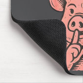 Quiet Ggy Meme Saying Humor Tees マウスパッド (コーナー)