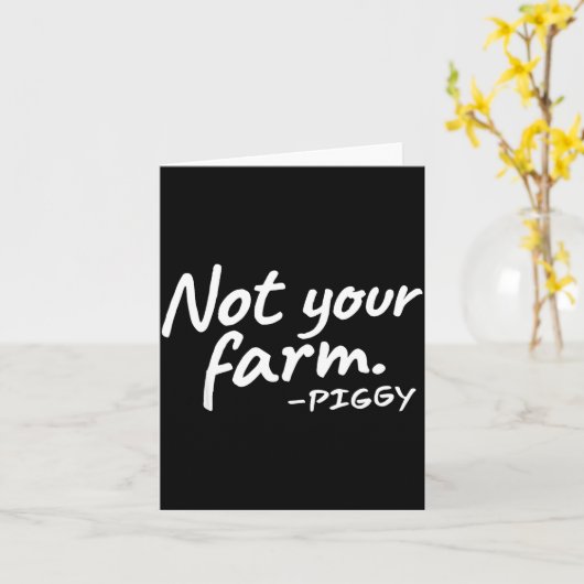 Quiet Ggy Woman’s Sarcastic Answer カード (黄色い花)