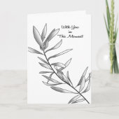 Quiet Grove — Minimal Get Well Card カード (正面)