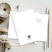 Quiet Grove — Minimal Get Well Card カード