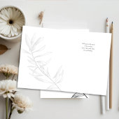 Quiet Grove — Minimal Get Well Card カード