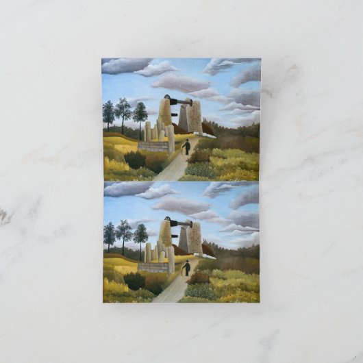 Quiet Harmony Wassily Kandinsky カード (内部)