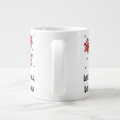 Quiet Holiday Mug – Calm Hot Chocolate Cup ジャンボコーヒーマグカップ (裏面)