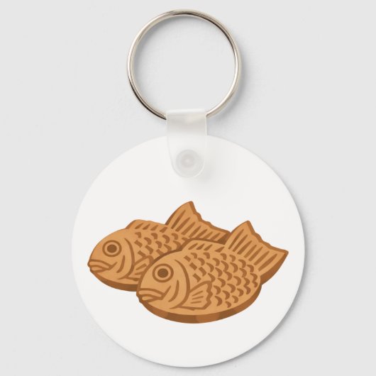 Quiet Icons – Japanese Taiyaki キーホルダー (正面)