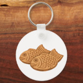 Quiet Icons – Japanese Taiyaki キーホルダー (正面)