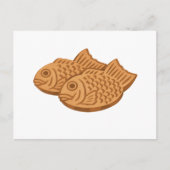 Quiet Icons – Japanese Taiyaki ポストカード (正面)