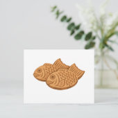 Quiet Icons – Japanese Taiyaki ポストカード (スタンド正面)