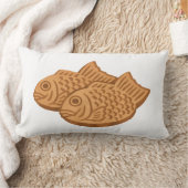 Quiet Icons – Japanese Taiyaki ランバークッション (ブランケット)