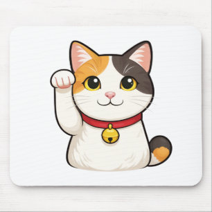 Quiet Icons – Lucky Cat マウスパッド