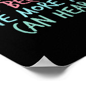 Quiet Introvert Silent Silence Quote The Quieter Y ポスター (角)