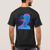 Quiet Is Not Weakness - モダンマインドフルネスアートTシャツ Tシャツ (裏面)