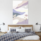 Quiet Layers キャンバスプリント (インサイチュ (寝室))