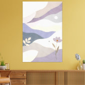 Quiet Layers キャンバスプリント (インサイチュ (リビング))