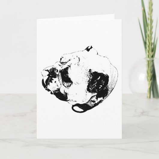 Quiet Loyal Message カード (正面)