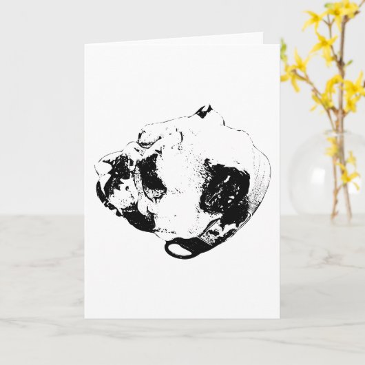 Quiet Loyal Message カード (黄色い花)