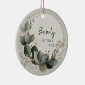 Quiet Luxury Personalized Ornament セラミックオーナメント (右)