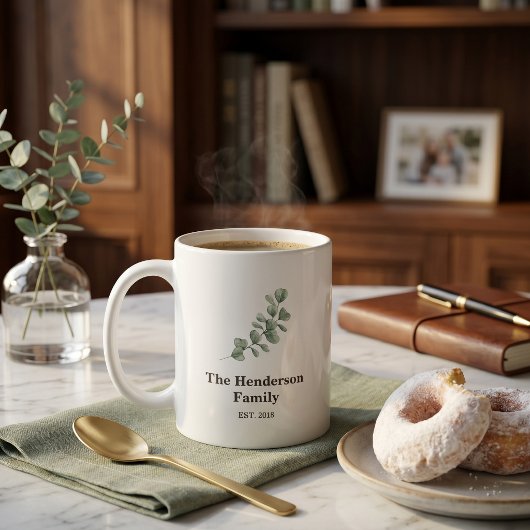 Quiet Luxury Sage グリーン 家族成立 コーヒー コーヒーマグカップ