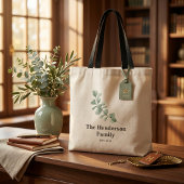 Quiet Luxury Sage Green ファミリー設立記念 トートバッグ