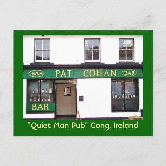 Quiet Man Pubはがき ポストカード (正面)