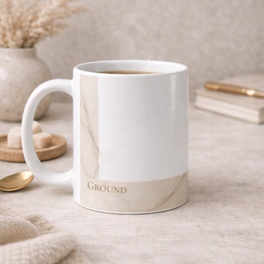 Quiet Marble Ground Classic Mug, 11 oz コーヒーマグカップ