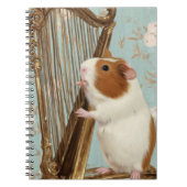 Quiet Melody – Elegant Guinea Pig Notebook ノートブック (正面)